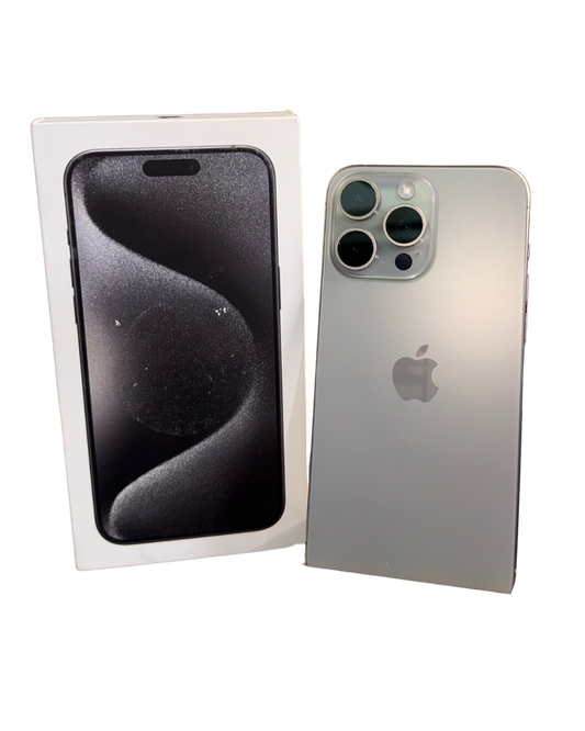 iPhone 15 Pro Max 256GB Titanio | Grade A | 86% Batería