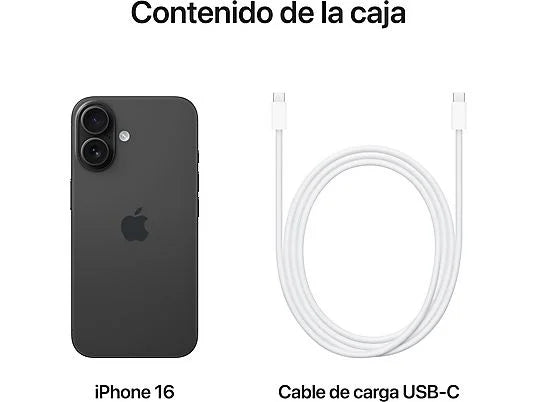 Apple iPhone 16, 128 GB, 5G, 6.1 " OLED Super Retina XDR, Chip A18 Bionic, iOS