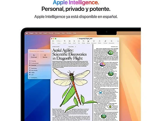 Apple Macbook Air (2025) 13.6" Retina, Chip M4 Apple, CPU de 10 núcleos, GPU de 8 núcleos, 16 GB RAM, 256GB de SSD, Medianoche