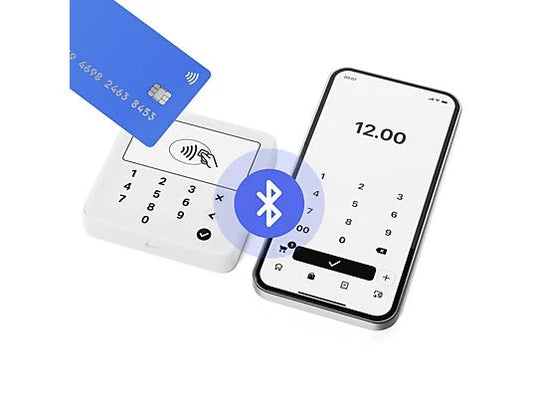 Datáfono - SumUp Solo Lite, Bluetooth, Sin Costes Fijos, Blanco