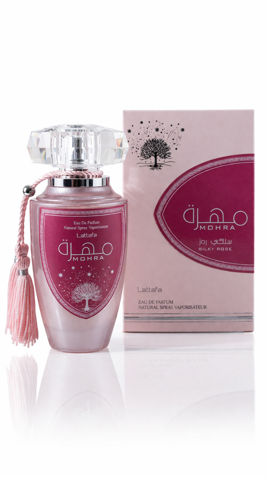 Mohra Silky Rose – Eau de Parfum 100ml| Lattafa