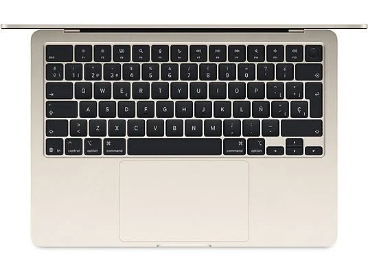 Apple Macbook Air (2025) 13.6" Retina, Chip M4 Apple, CPU de 10 núcleos, GPU de 8 núcleos, 16 GB RAM, 256GB de SSD, Medianoche