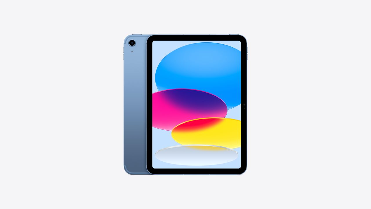 Apple iPad (11ªgen), 128GB, Azul, WiFi, 10.9", Retina, Chip A16 Bionic, iPadOS 18, Cable de carga USB‑C, Sin Adaptador de corriente